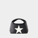 The Mini Sack Purse - Marc Jacobs - Leather - Black/White