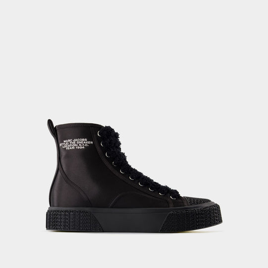 The High Top Sneakers - Marc Jacobs - Synthetic - Black