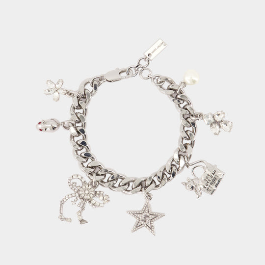 Cats Out Of The Bag Bracelet - Marc Jacobs - Metal - Silver