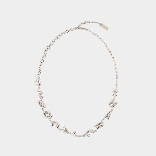 Balloon Necklace - Marc Jacobs - Metal - Silver