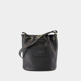 The Shoulder Bucket - Marc Jacobs - Leather - Black