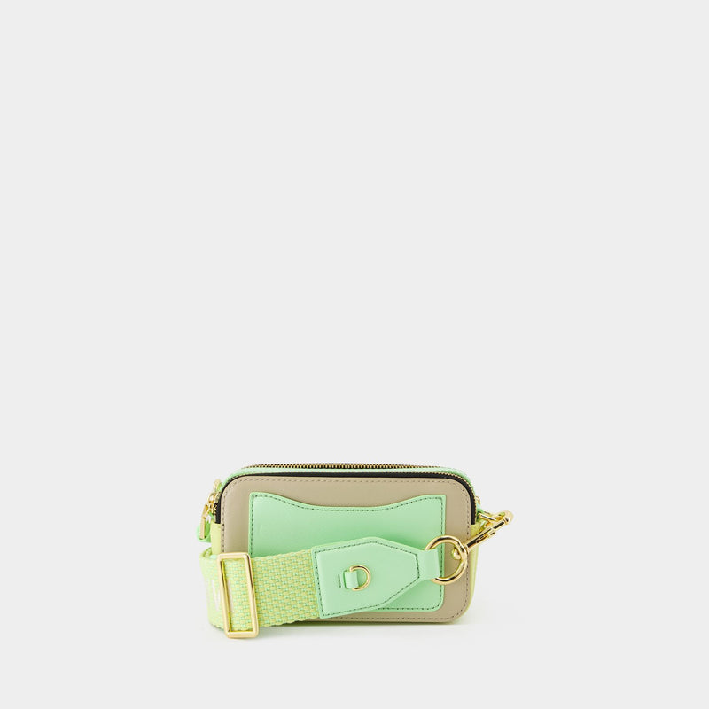 The Snapshot Crossbody Marc Jacobs Leather Green