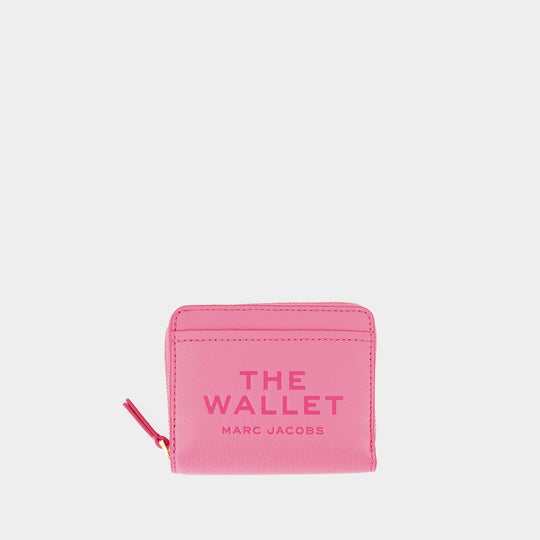 The Mini Compact Wallet - Marc Jacobs - Leather - Pink