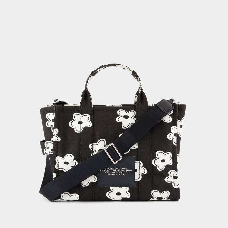 The Medium Tote - Marc Jacobs - Cotton - Black/White