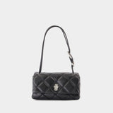 The Mini Dual Chain Shoulder Bag - Marc Jacobs - Leather - Black