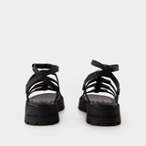 The Kiki Gladiator Sandals - Marc Jacobs - Leather - Black