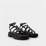 The Kiki Gladiator Sandals - Marc Jacobs - Leather - Black