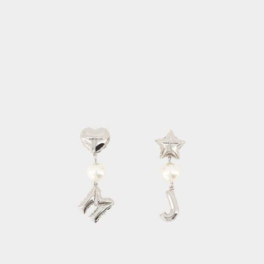Balloon Earrings - Marc Jacobs - Metal - Silver