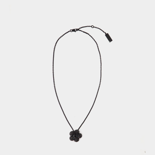 Daisy Pave Necklace - Marc Jacobs - Metal - Black