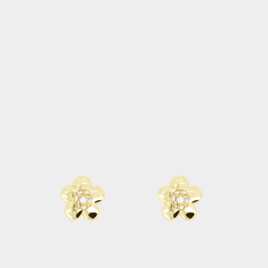Daisy Micro Earrings - Marc Jacobs - Metal - Gold