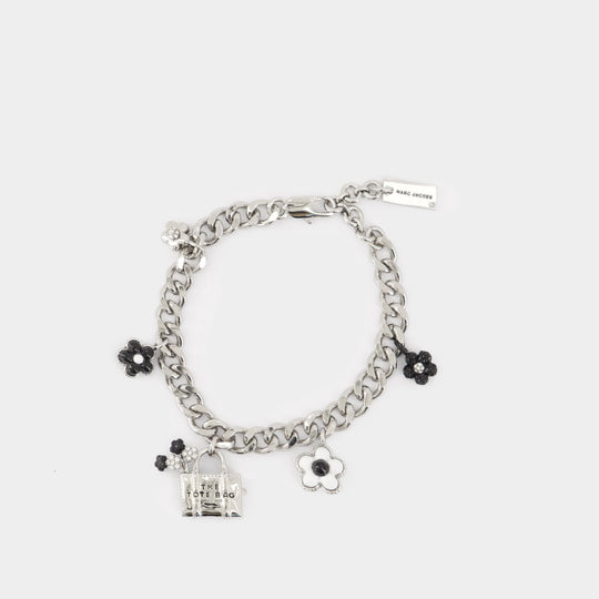 Daisy Balloon Charm Bracelet - Marc Jacobs - Metal - Black