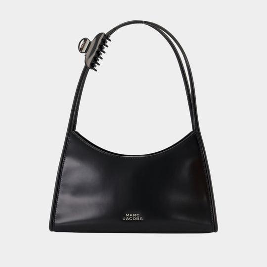 The Claw Clip Shoulder Bag - Marc Jacobs - Leather - Black