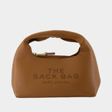 The Mini Sack Purse - Marc Jacobs - Leather - Brown