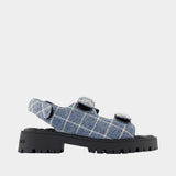Sandals - Marc Jacobs - Cotton - Blue