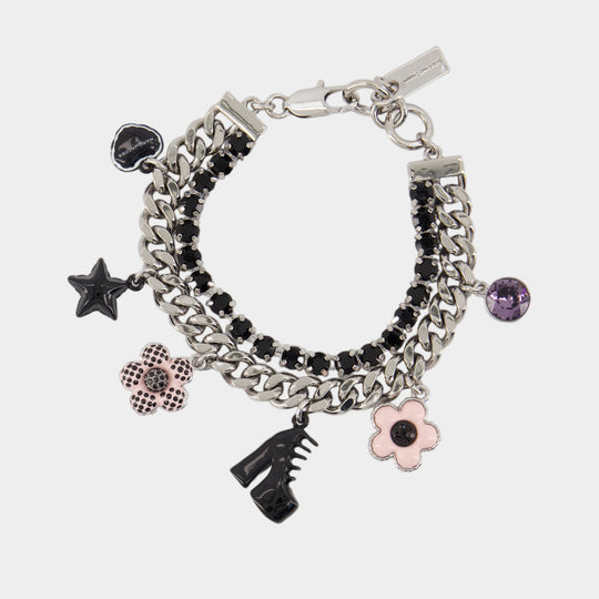 Mini Icon Dot Charm Bracelet - Marc Jacobs - Metal - Silver