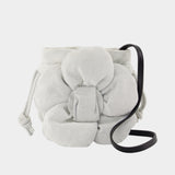 The Drawstring Mini Shoulder Bag - Marc Jacobs - Cotton - Grey