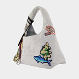 The Sack Shoulder Bag - Marc Jacobs - Cotton - Multicolor