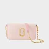 The Wallet On Chain Shoulder Bag - Marc Jacobs - Leather - Pink