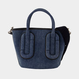 The Small Tote Shopper Bag - Marc Jacobs - Cotton - Blue