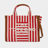 The Medium Tote Shopper Bag - Marc Jacobs - Cotton - Red