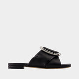 The Criss Cross Sandals - Marc Jacobs - Leather - Black