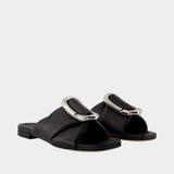The Criss Cross Sandals - Marc Jacobs - Leather - Black