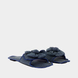 The Daisy Sandals - Marc Jacobs - Cotton - Blue