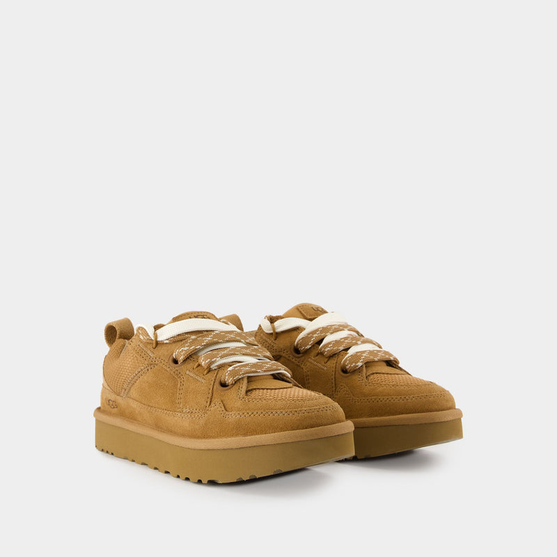 W Lo Lowmel Sneakers - UGG - Leather - Brown