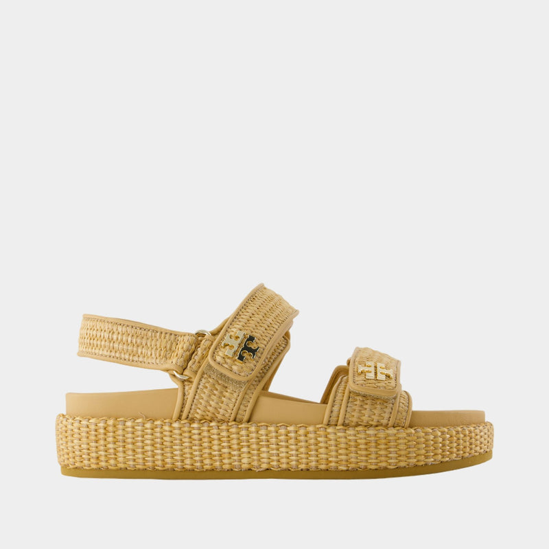Kira Sport Sandals - Tory Burch - Nylon - Beige