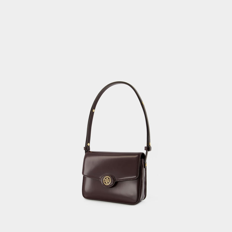 Robinson Shoulder Bag - Tory Burch - Leather - Brown