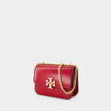 Eleanor Small Convertible Shoulder Bag - Tory Burch - Leather - Red