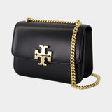 Eleanor Small Convertible Shoulder Bag - Tory Burch - Leather - Black