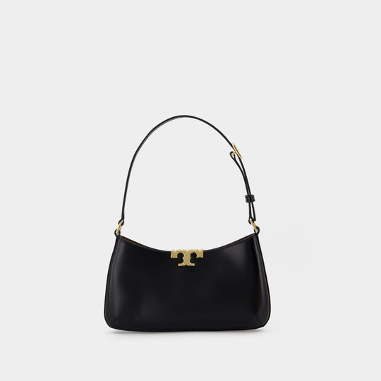 Eleanor Slim Shoulder Bag - Tory Burch - Leather - Black