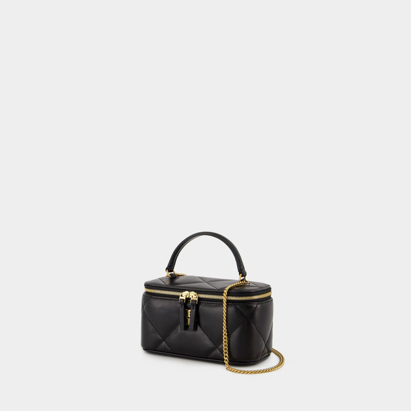 Kira Diamond Crossbody - Tory Burch - Leather - Black