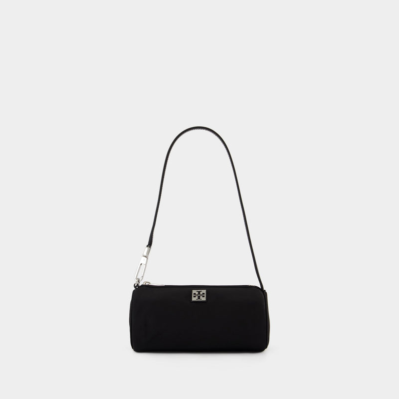 Virginia Cylinder Shoulder Bag - Tory Burch - Synthetic - Black