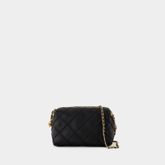 Fleming Small Crossbody - Tory Burch - Leather - Black