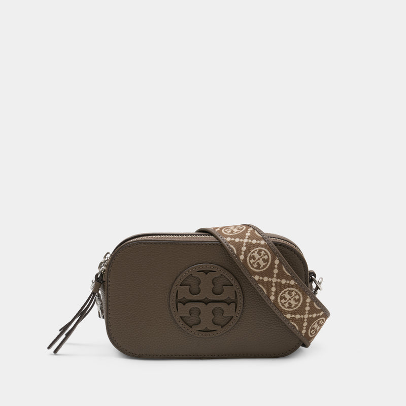 Miller Mini Crossbody - Tory Burch - Leather - Khaki