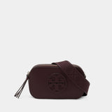 Miller Mini Crossbody - Tory Burch - Leather - Burgundy