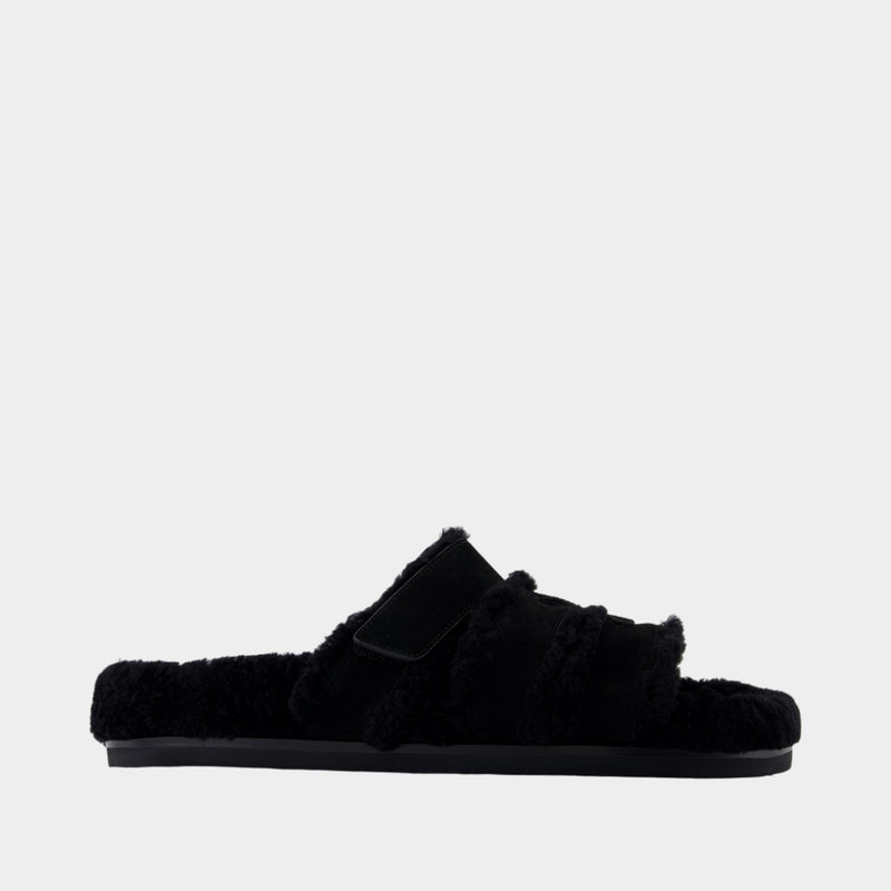 Ines Sport Sandals - Tory Burch - Leather - Black