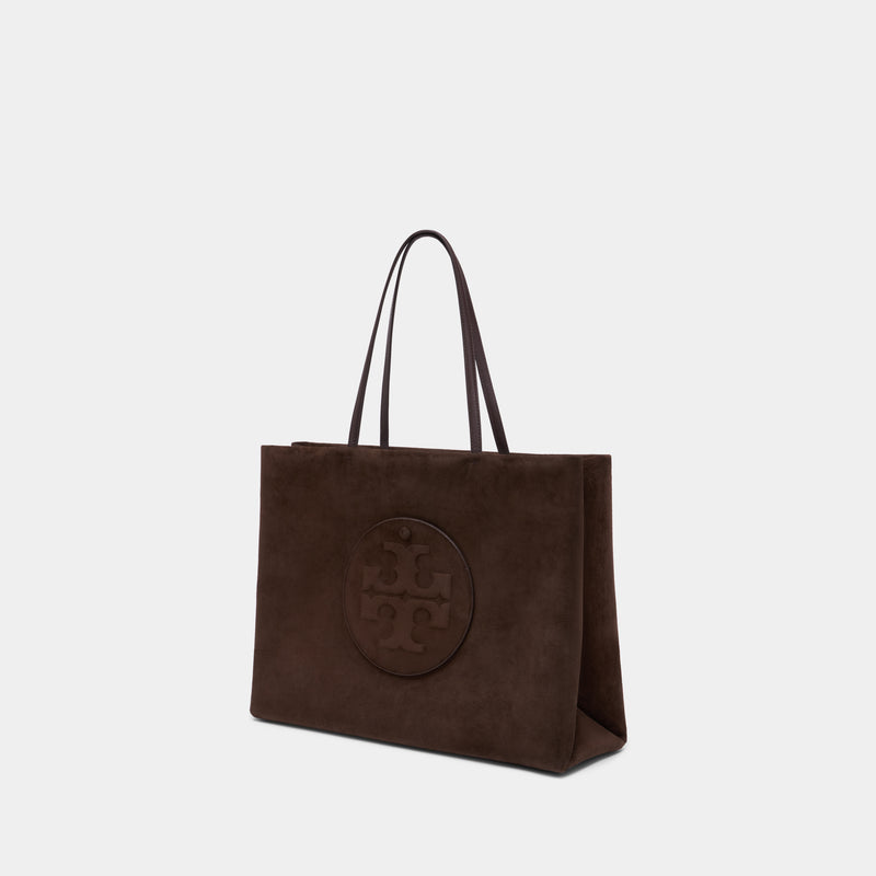 Ella Shopper Bag - Tory Burch - Leather - Brown