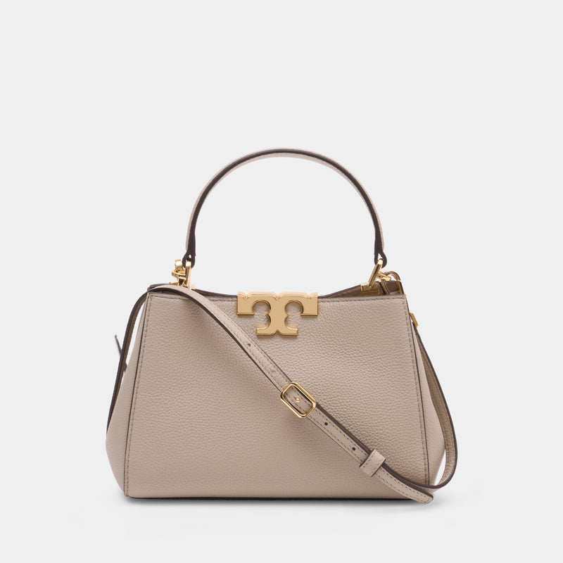 Eleanor Mini Satchel Purse - Tory Burch - Leather - White