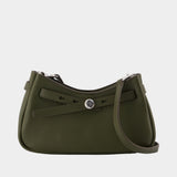 Romy Zip Top Crossbody - Tory Burch - Leather - Green