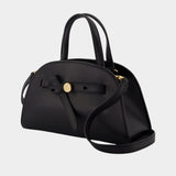 Romy Small Bauletto Handbag - Tory Burch - Leather - Black