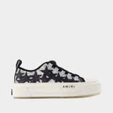 Glitter Stars Court Low Sneakers - Amiri - Synthetic - Grey