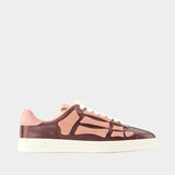 Lizard Pacific Bones Sneakers - Amiri - Leather - Purple