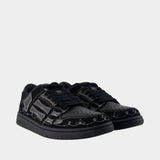 Western Skel Top Low Sneakers - Amiri - Leather - Black