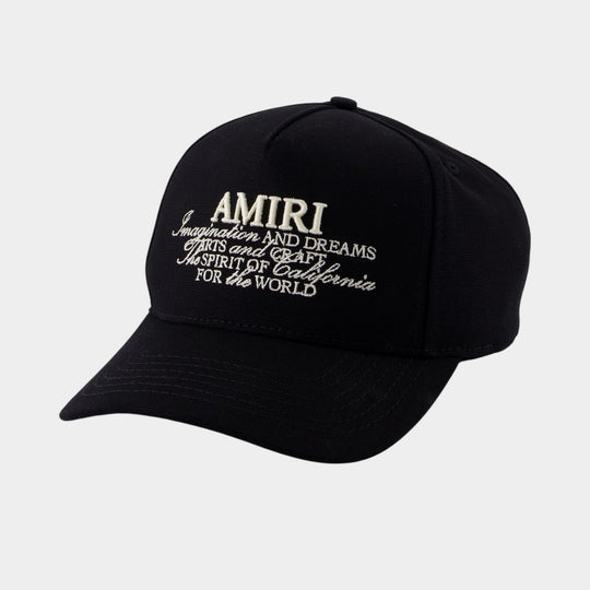 Spirit Cap - Amiri - Cotton - Black