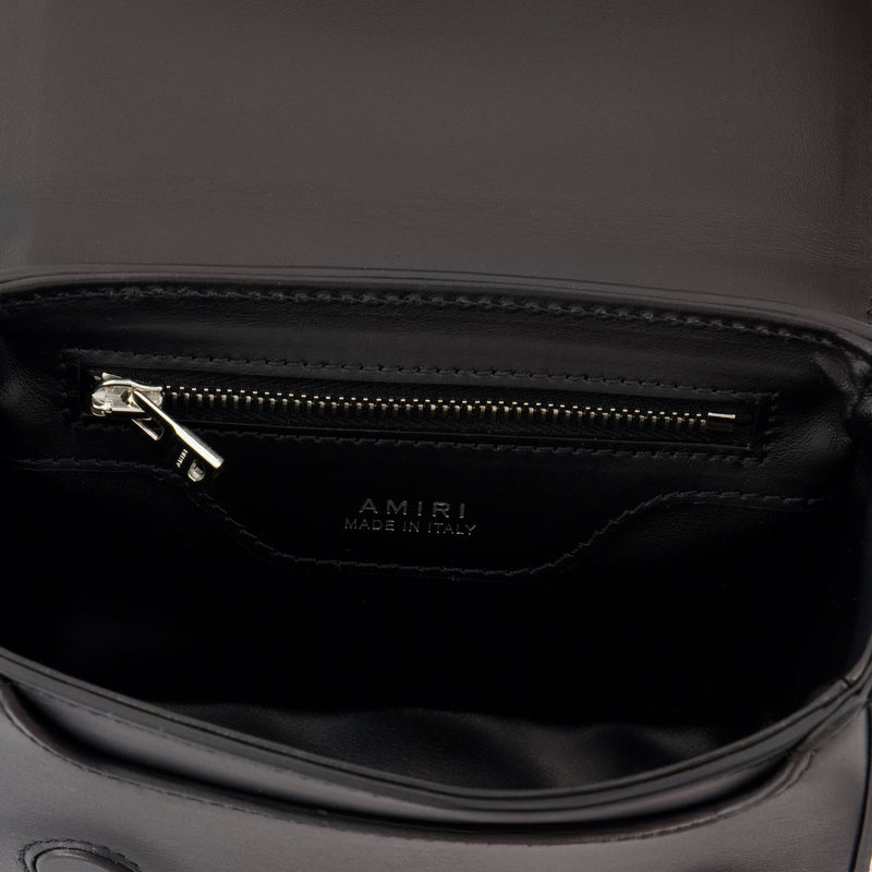 Micro Ma Purse - Amiri - Leather - Black