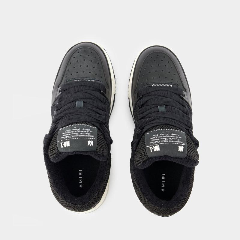 Ma-1 Sneakers - Amiri - Leather - Black