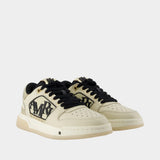 Classic Low Sneakers - Amiri - Leather - Beige